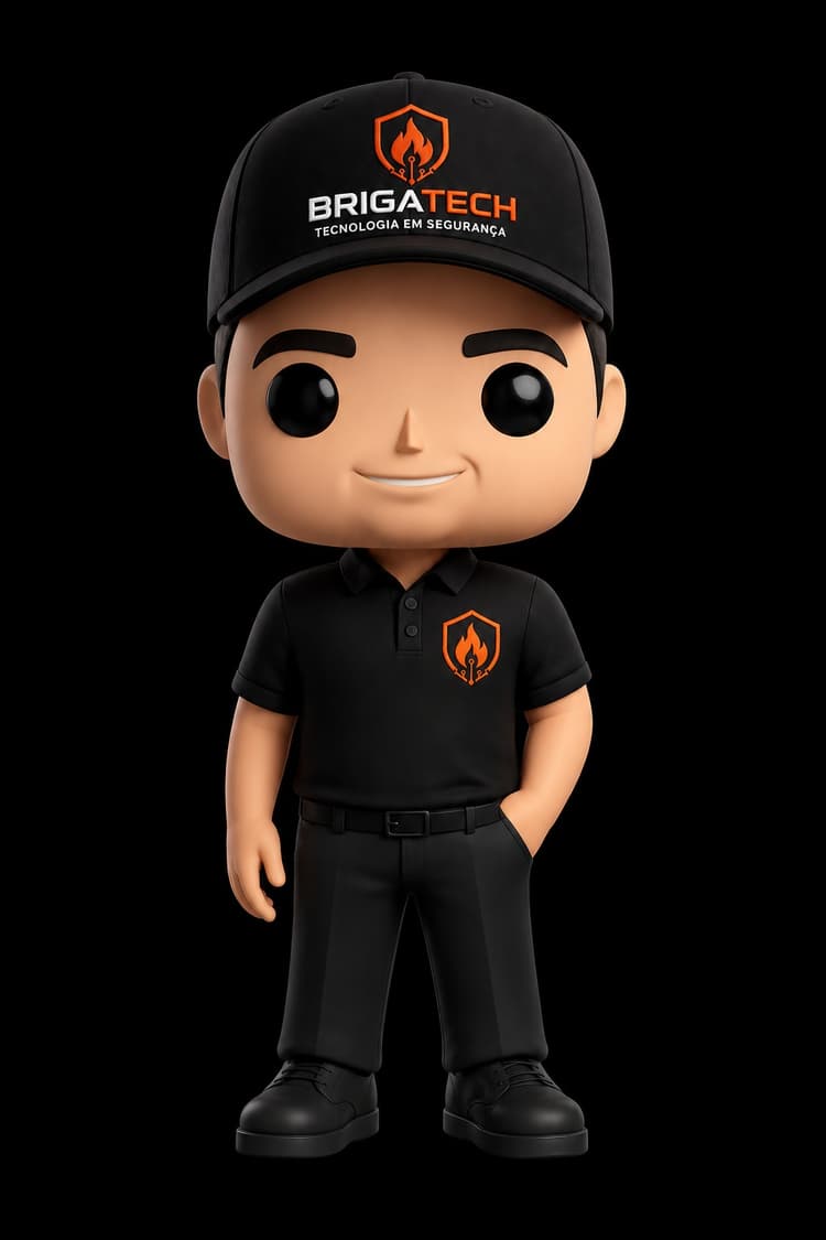 Carlos – mascote oficial BrigaTech